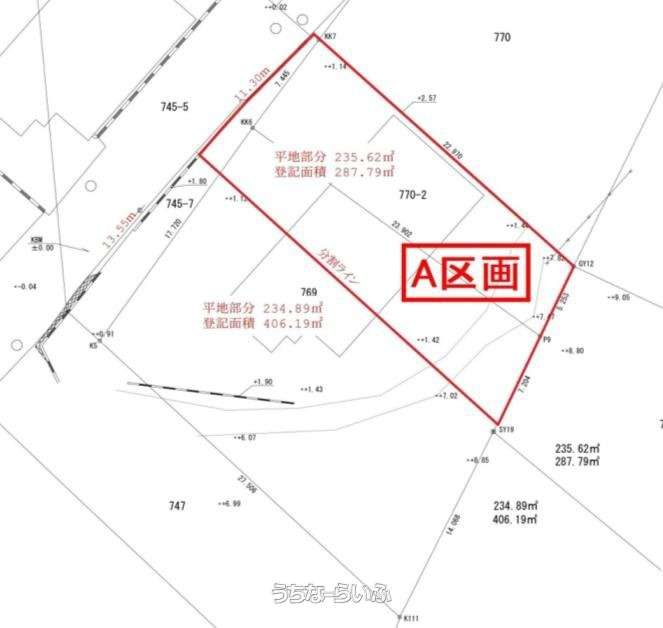 宜野湾市真志喜　売地（A区画）
