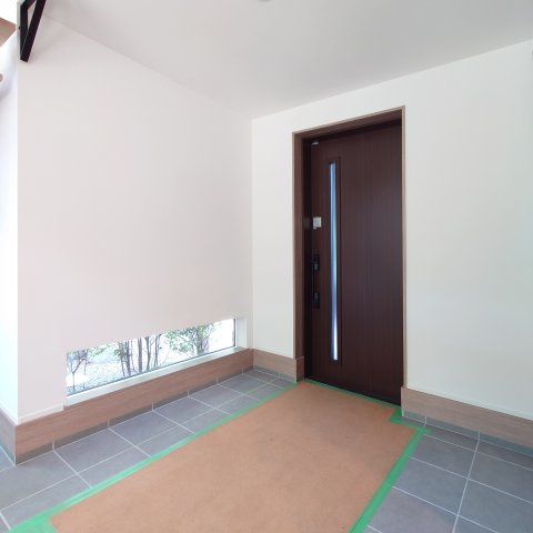 箱根町宮城野戸建の玄関|玄関土間も広くとられております