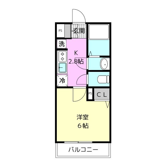 【間取り】 | モンレーヴ清川 | 現況優先。