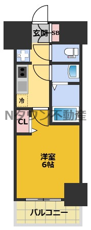 【間取り】 | プレサンス名古屋ルーカス | 間取りです。