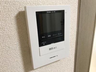 【セキュリティ】 | シティハイツ中浜 | カメラ付きインターホン（イメージ）