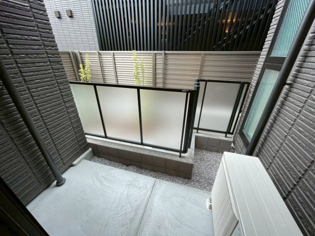 パークイーストのバルコニー