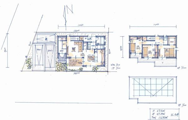 岐阜市茜部菱野3丁目の外観|プラン例となります♪