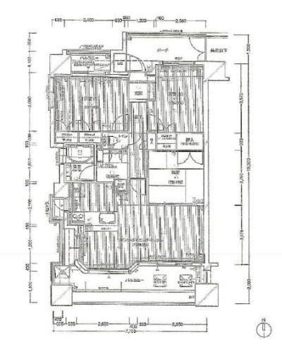 和歌山市友田町４丁目の中古マンションの間取り