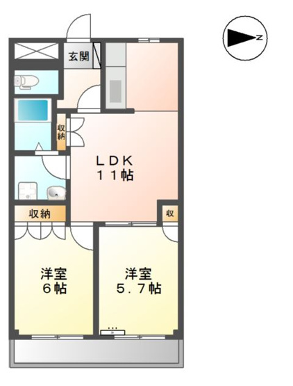 【間取り】 | クレスト・雅