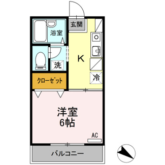 【間取り】 | アネックス大和　Ａ
