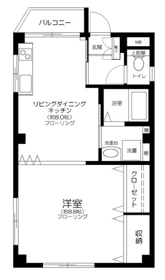 【間取り】 | レークマンションⅡ