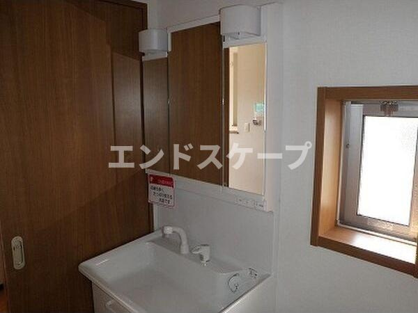 ベルメゾンの洗面所|高崎、前橋のお部屋探しはエンドスケープまで！お客様の理想お聞かせ下さい♪