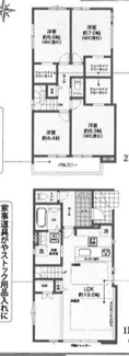 【間取り】 | 【名古屋市熱田区五番町602新築戸建３号棟】✨️仲介手数料無料✨️千年小学校・宮中学校