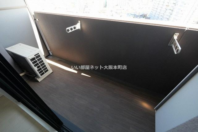 S-RESIDENCE緑橋駅前のバルコニー
