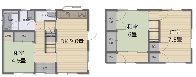 【間取り】 | 高知市赤石町