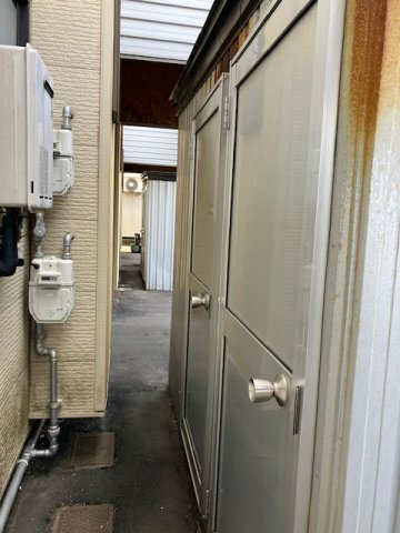 ロイヤルパレスオーシャンの収納|外部物置