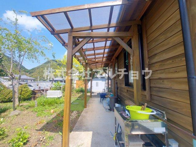 印南町古井戸建てのランドリースペース