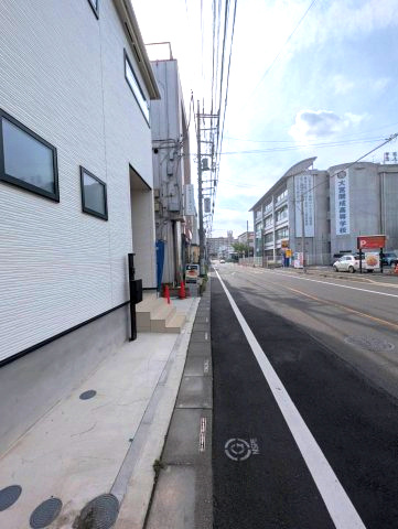 さいたま市大宮区天沼町一丁目戸建の前面道路含む現地写真