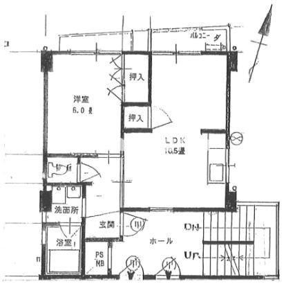 ＴＭハイツ深江の間取り