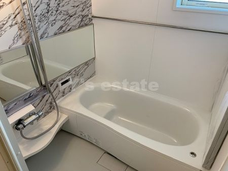 【浴室】 | Hills花水木B棟 | この写真の反転タイプです。