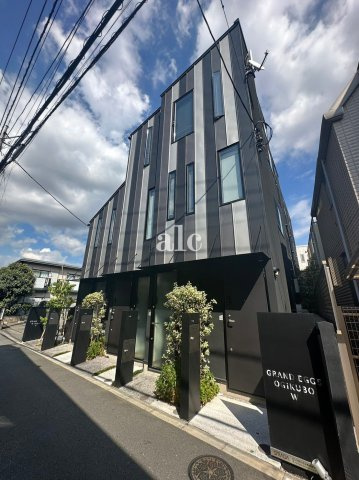 杉並区本天沼２丁目のアパートのエントランス