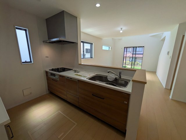 八王子市　北野台　新築一戸建てのキッチン|～使い勝手の良いシステムキッチン～