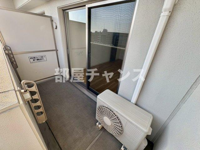 パルティール千種のバルコニー
