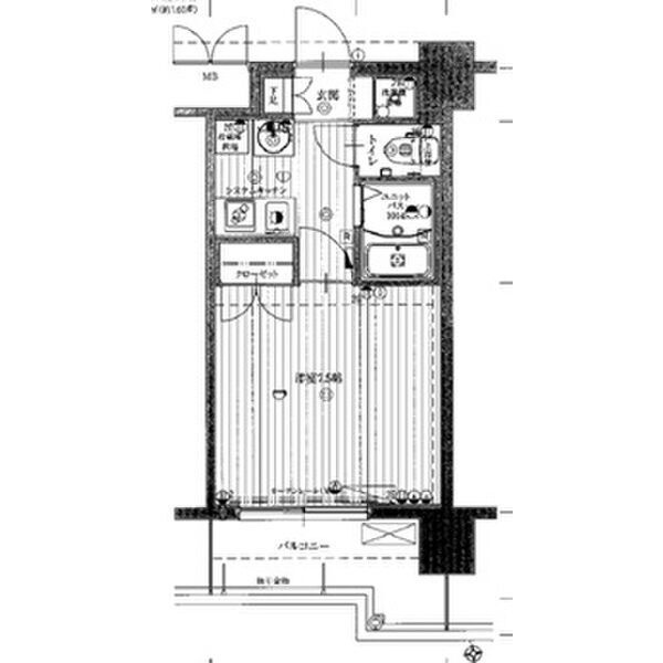 パルティール千種の間取り