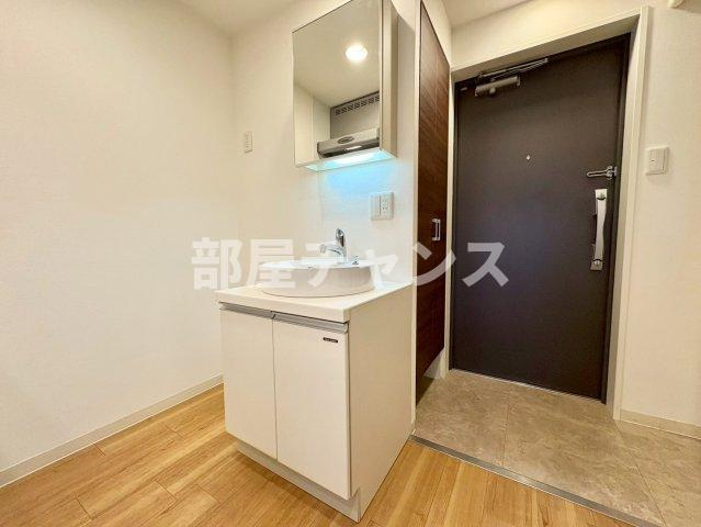 パルティール千種の独立洗面台