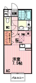 【間取り】 | ベルデュール小金井