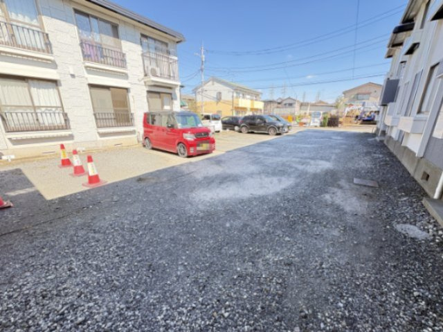 上砂グリーンハイツの駐車場