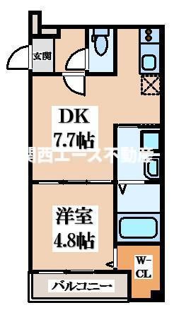 【間取り】 | フジパレス瓢箪山Ⅱ番館