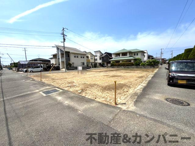 東垣生町売土地の前面道路含む現地写真|前面道路含む現地写真です