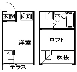 【間取り】 | スマイルⅢ番館 | 間取りです