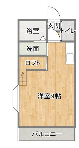 パスタイムⅢAの間取り