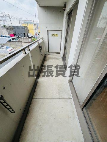 仲介手数料０円！シャルマン・ロジェのバルコニー