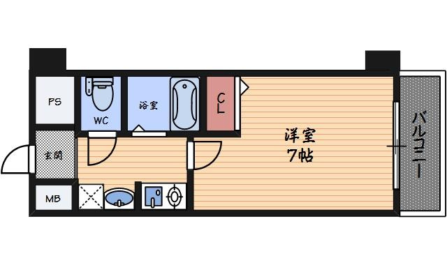 【間取り】 | エスリード福島駅前