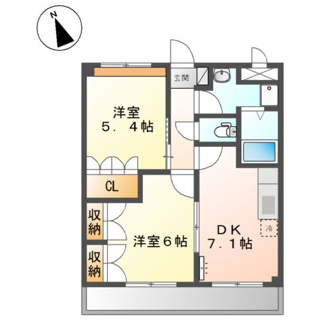【間取り】 | グリーンヒルズ曙