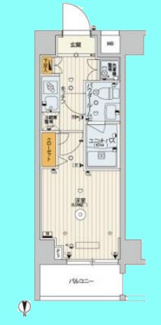 【間取り】 | スカイコート品川パークサイドⅡ | スカイコート品川パークサイドⅡ