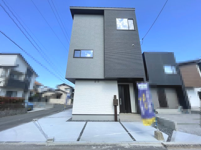 佐伯区三筋二丁目　№35480の外観|駐車2台可
希少な角地物件