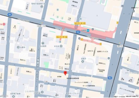 浅草妙見屋ビルの地図