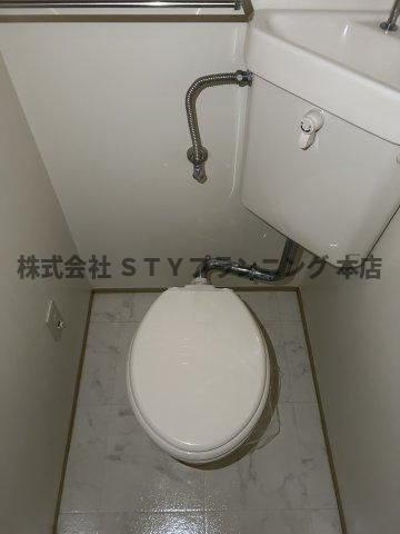 仲介手数料０円！レイール赤池のトイレ