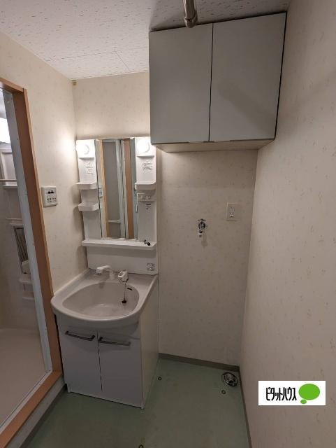 アビタパークサイド昭和中央の洗面所