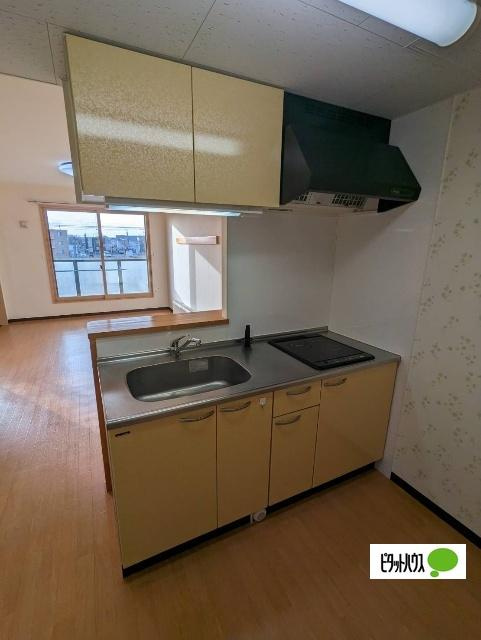 アビタパークサイド昭和中央のキッチン