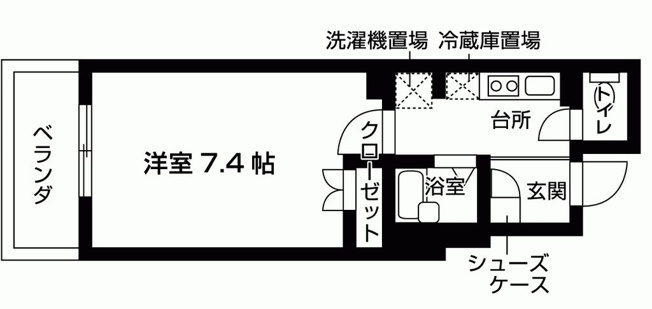 【間取り】 | バウスクロス天六