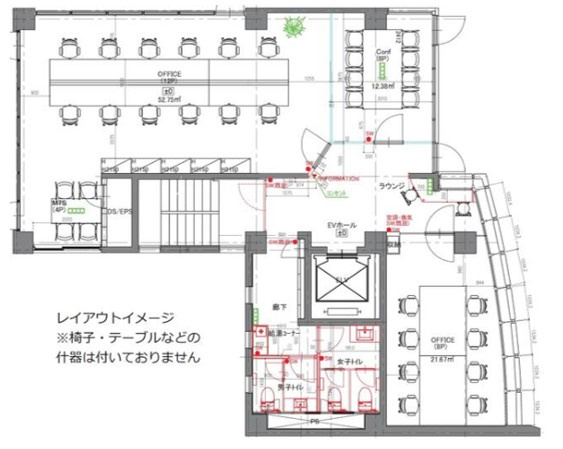 【間取り】 | B.V.R神宮前【仲介手数料無料】