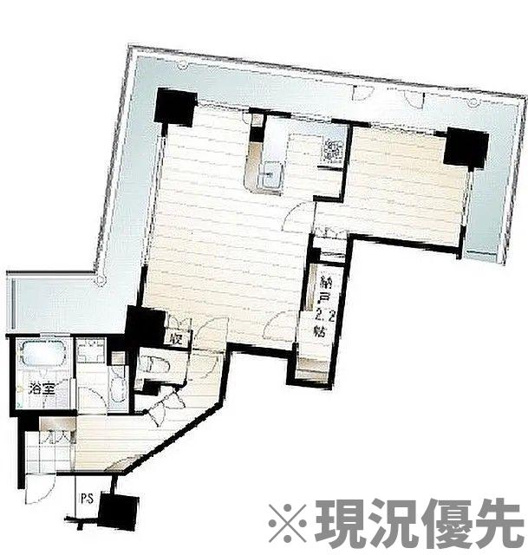【間取り】 | グランアルト天神タワー