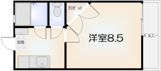 【間取り】 | コーポエスペランス