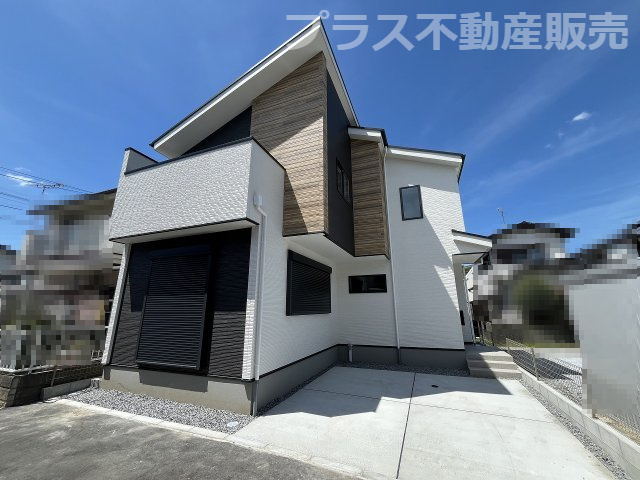 【外観】 | 糟屋郡志免町東公園台2丁目3期　1号棟（全1棟）【仲介手数料無料・0円】 | 現地写真。プラス不動産販売なら、現場の全ての棟をまとめてご見学頂けます。