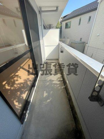 仲介手数料0円！！プレシャス植田のバルコニー