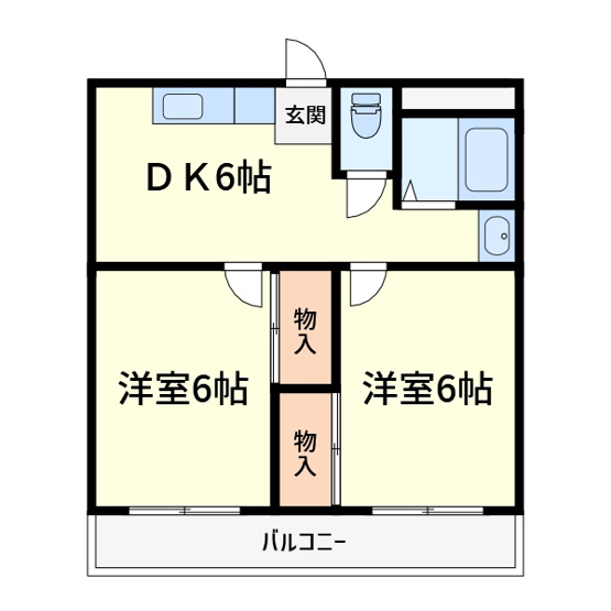 【間取り】 | リベルタ緑が丘