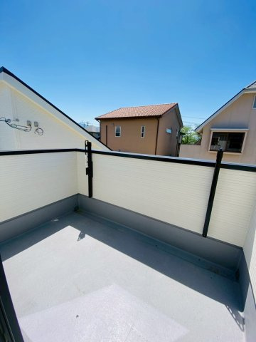 リナージュ／大津町大津24－1期／1号棟のバルコニー|バルコニースペース♪洗濯物を干すのも良し☆