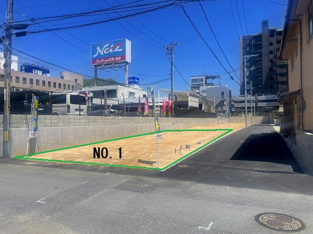 海田町南堀川町　土地の外観|【区画1　価格3400万円】建築条件はありません。お好きな住宅メーカーで建築可能です！