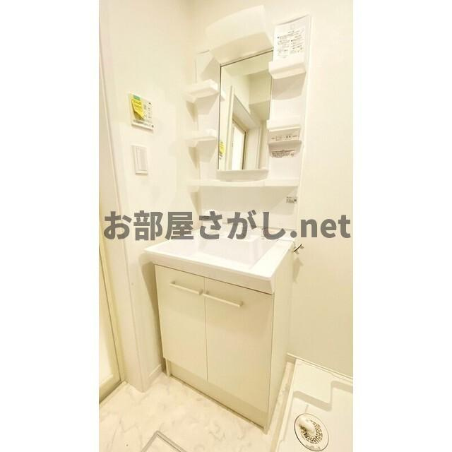 Ｐｉａｎｏ　Ｖｉｌｌａ　東寺尾【おとり物件なし】#学生・社会人にオススメ！初期費用分割払いOK！の独立洗面台|物件の内装です